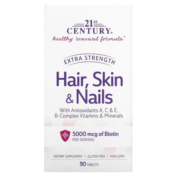 Extra Strength Hair, Skin & Nails