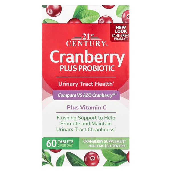 Cranberry Plus Probiotic, 60 Tablets