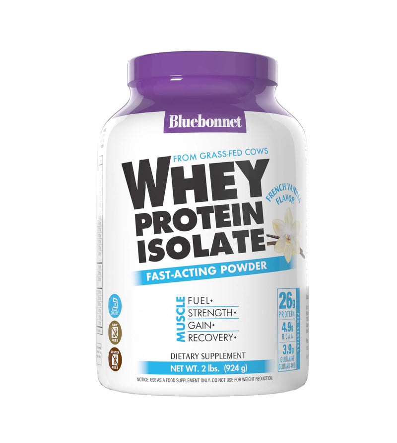 100% Natural Whey Protein Isolate Natural French Vanilla