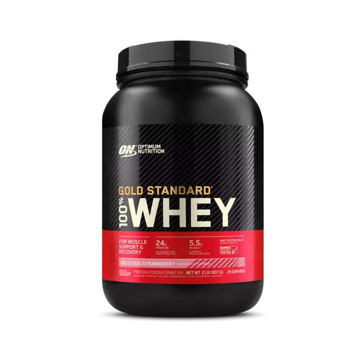 Gold Standard 100% Whey (Delicious Strawberry)