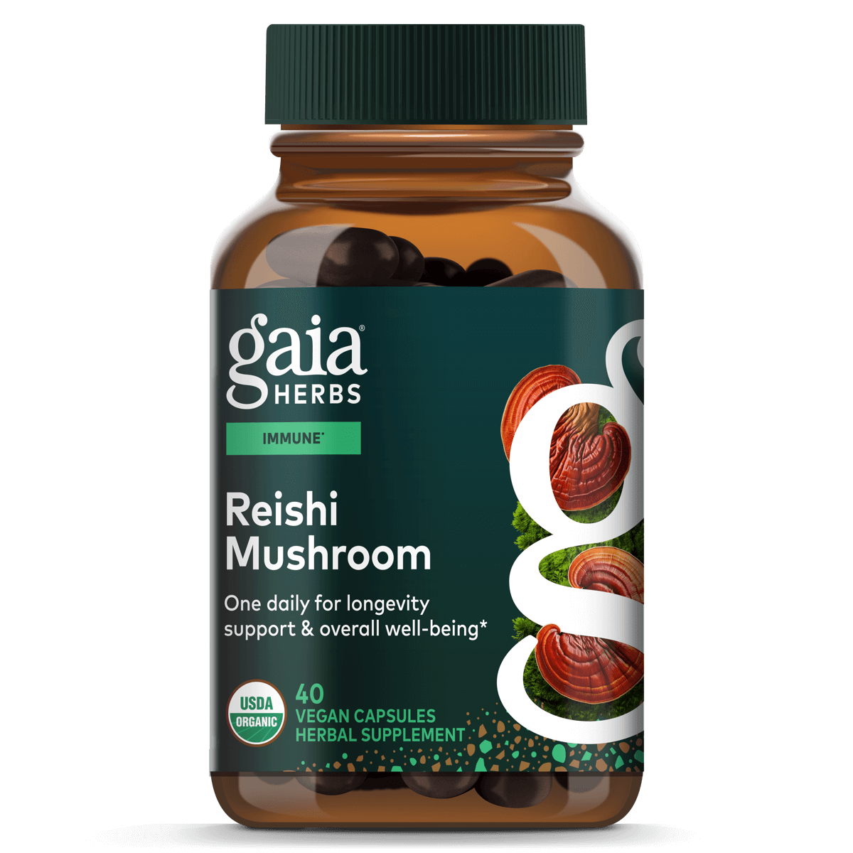 Reishi Mushroom Longevity Support