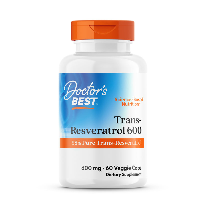 High Potency Trans-Resveratrol 600 mg