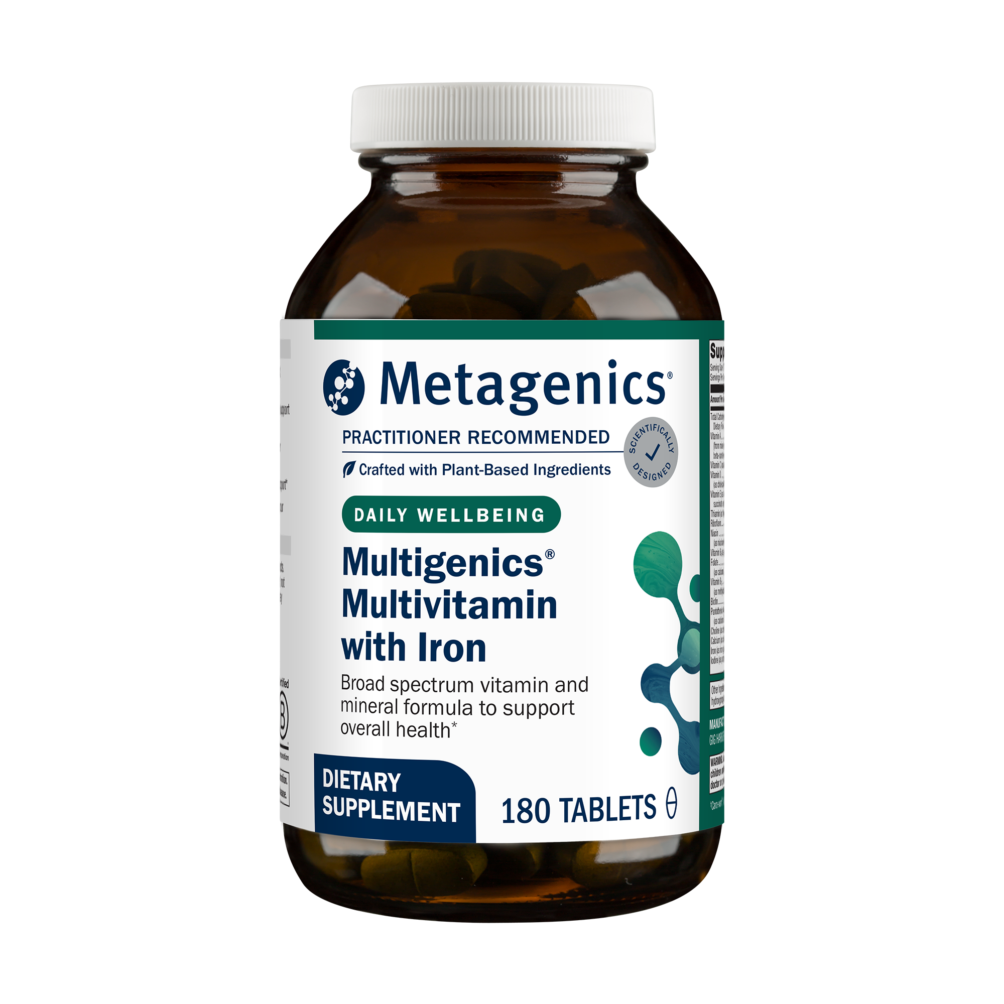 Multigenics® Multivitamin with Iron