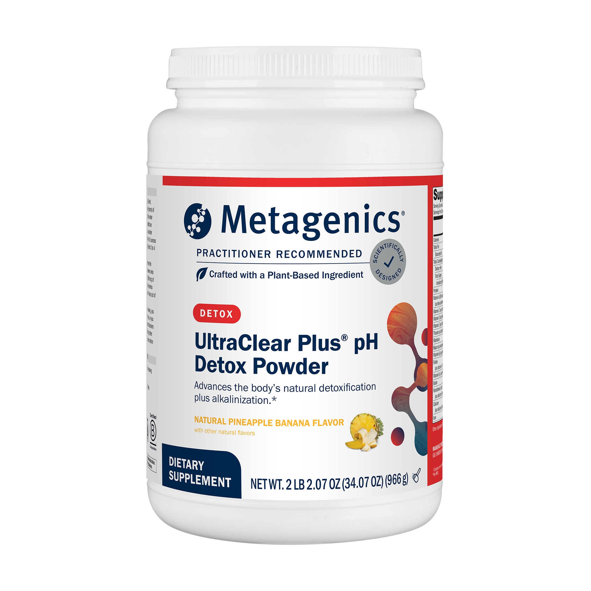 UltraClear Plus pH Detox Powder (Pineapple Banana)
