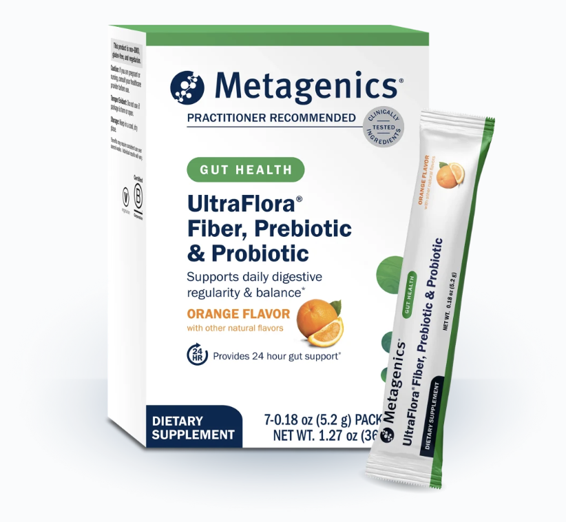 UltraFlora Fiber, Prebiotic & Probiotic Packets