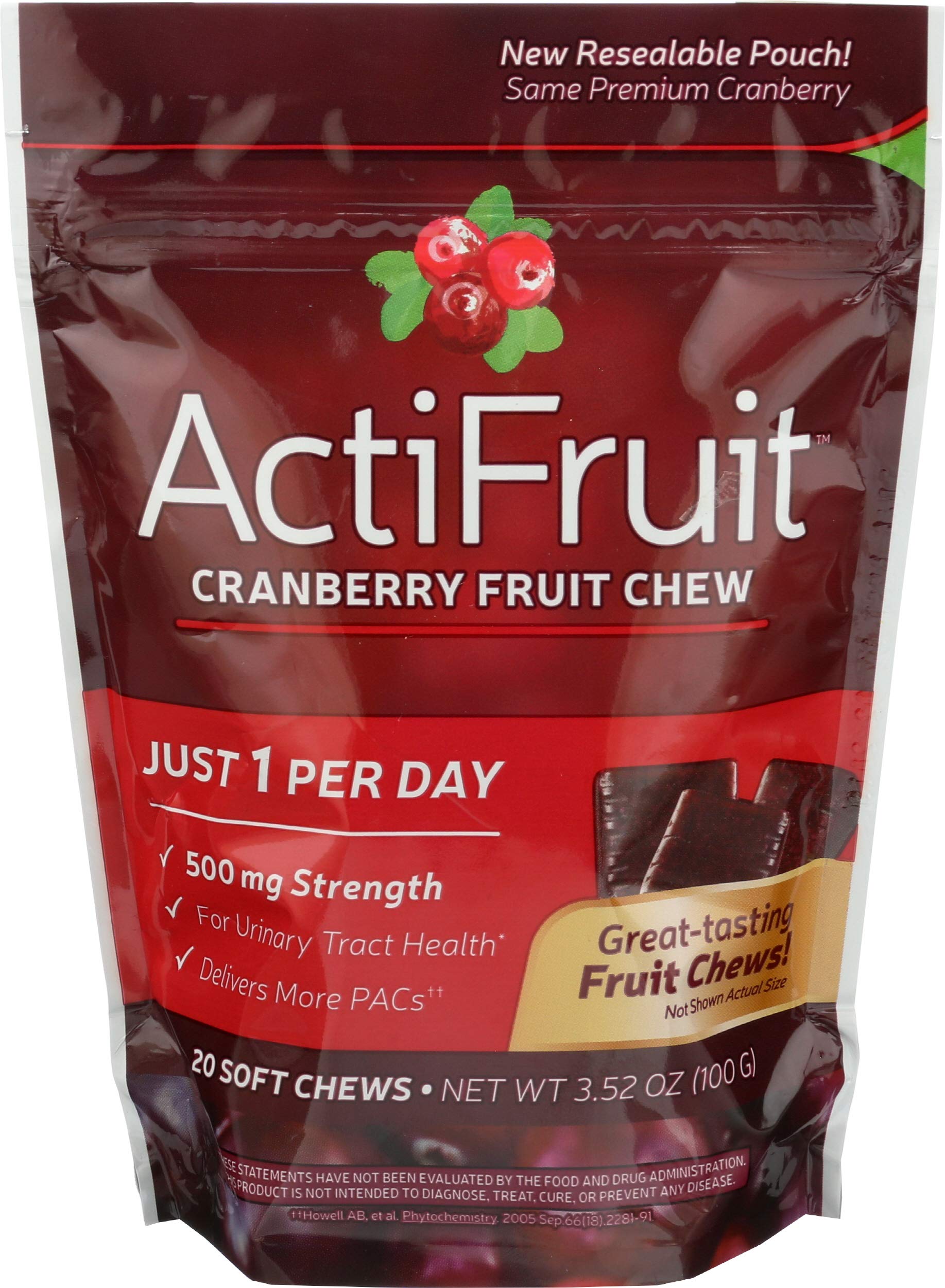 ActiFruit Cranberry Fruit Chew