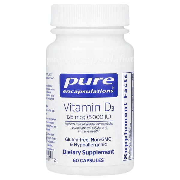 Vitamin D3 125 mcg (5,000 IU)