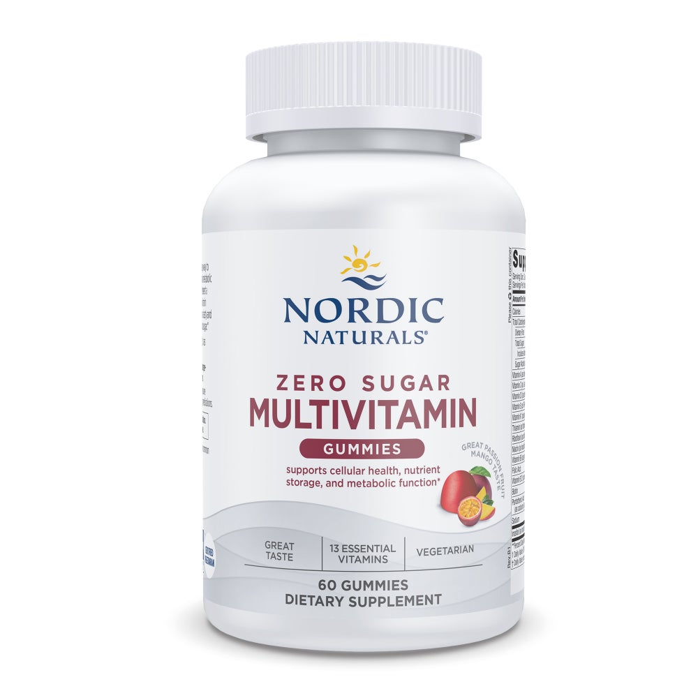 Zero Sugar Multivitamin Gummies (Passion Fruit Mango)