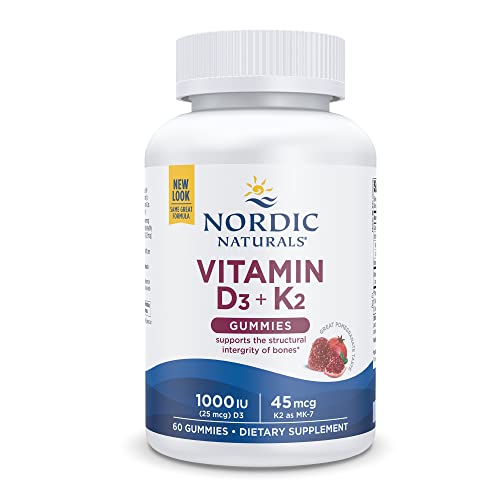Vitamin D3 + K2 Gummies (Pomegranate)