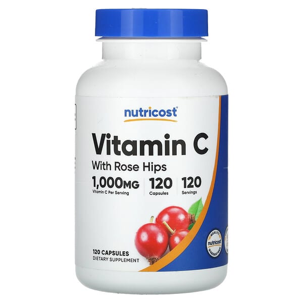 Vitamin C 1,000 mg with Rose Hips