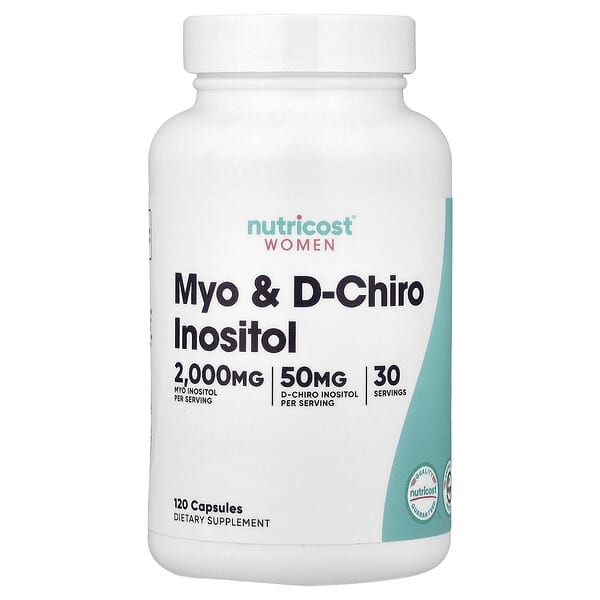Women, Myo & D-Chiro Inositol, 120 Capsules