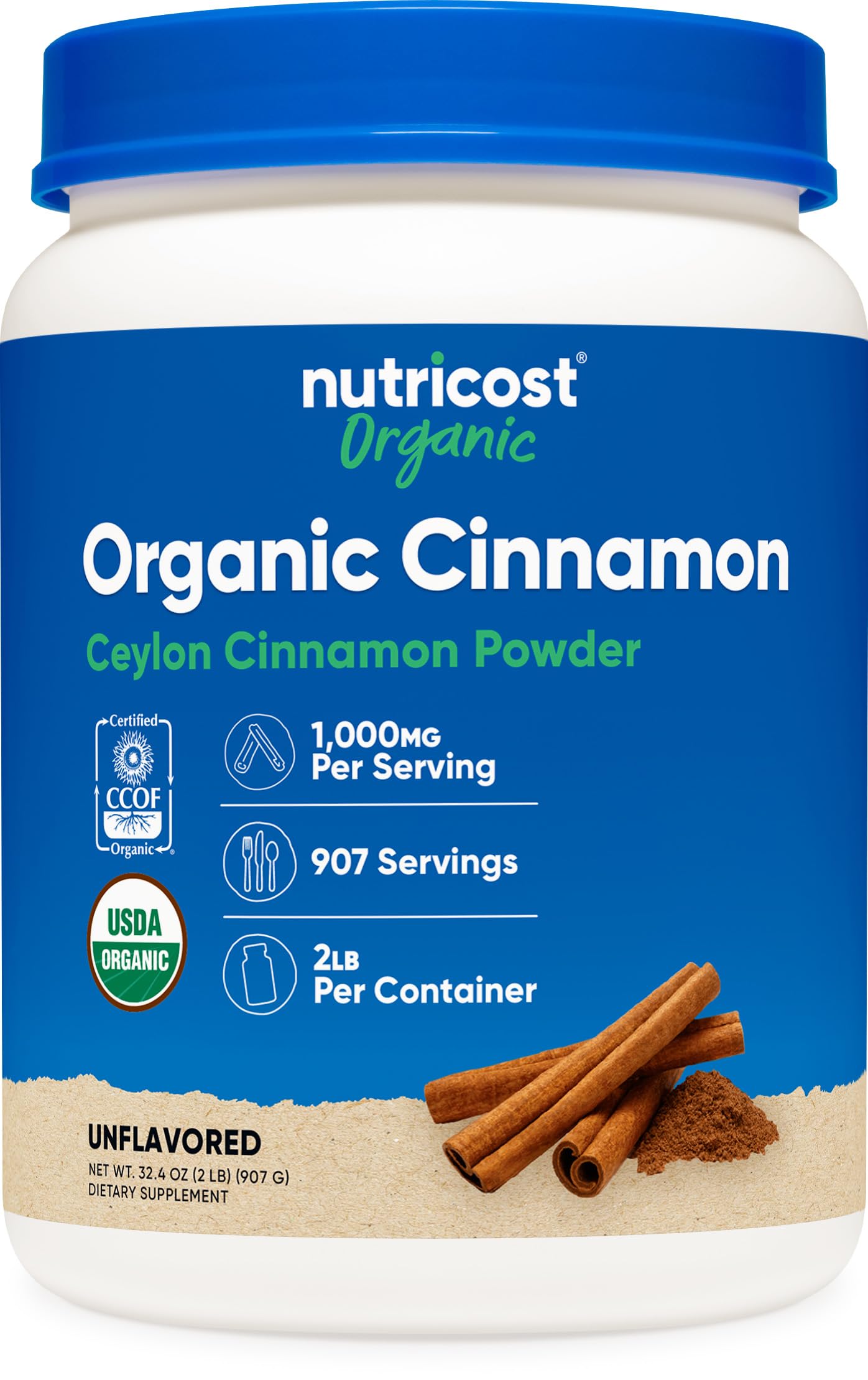 Organic Cinnamon Ceylon Cinnamon