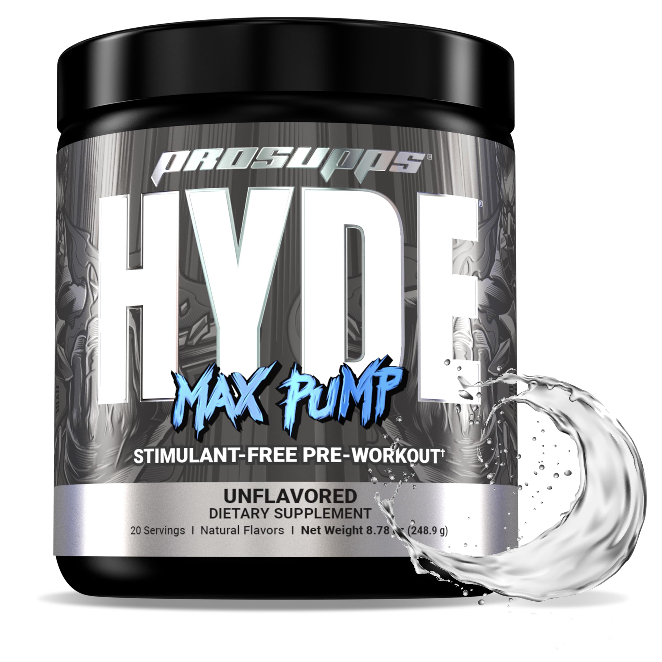 Mr. HYDE Max Pump Pre Workout (Unflavored)