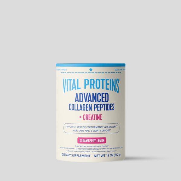 Advanced Collagen Peptides + Creatine (Strawberry Lemon)