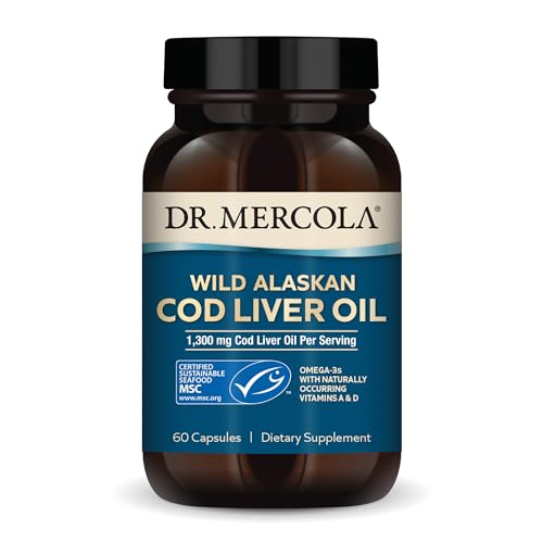Wild Alaskan Cod Liver Oil 1300mg