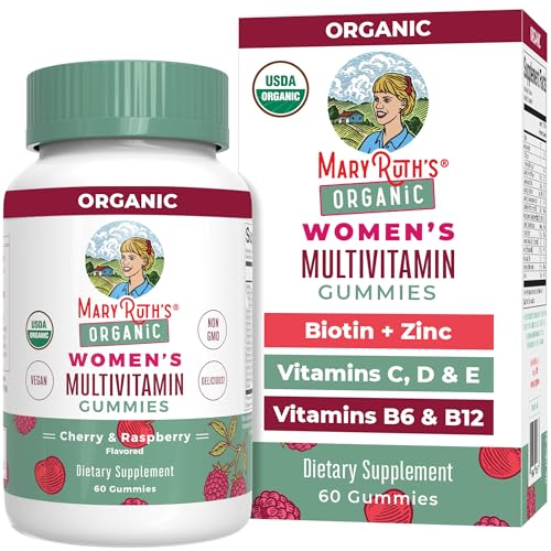 Women's Organic Multivitamin Gummies (Cherry & Raspberry)