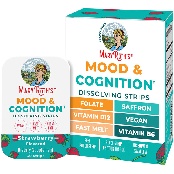 Mood & Cognition Dissolving Strips (Strawberry)