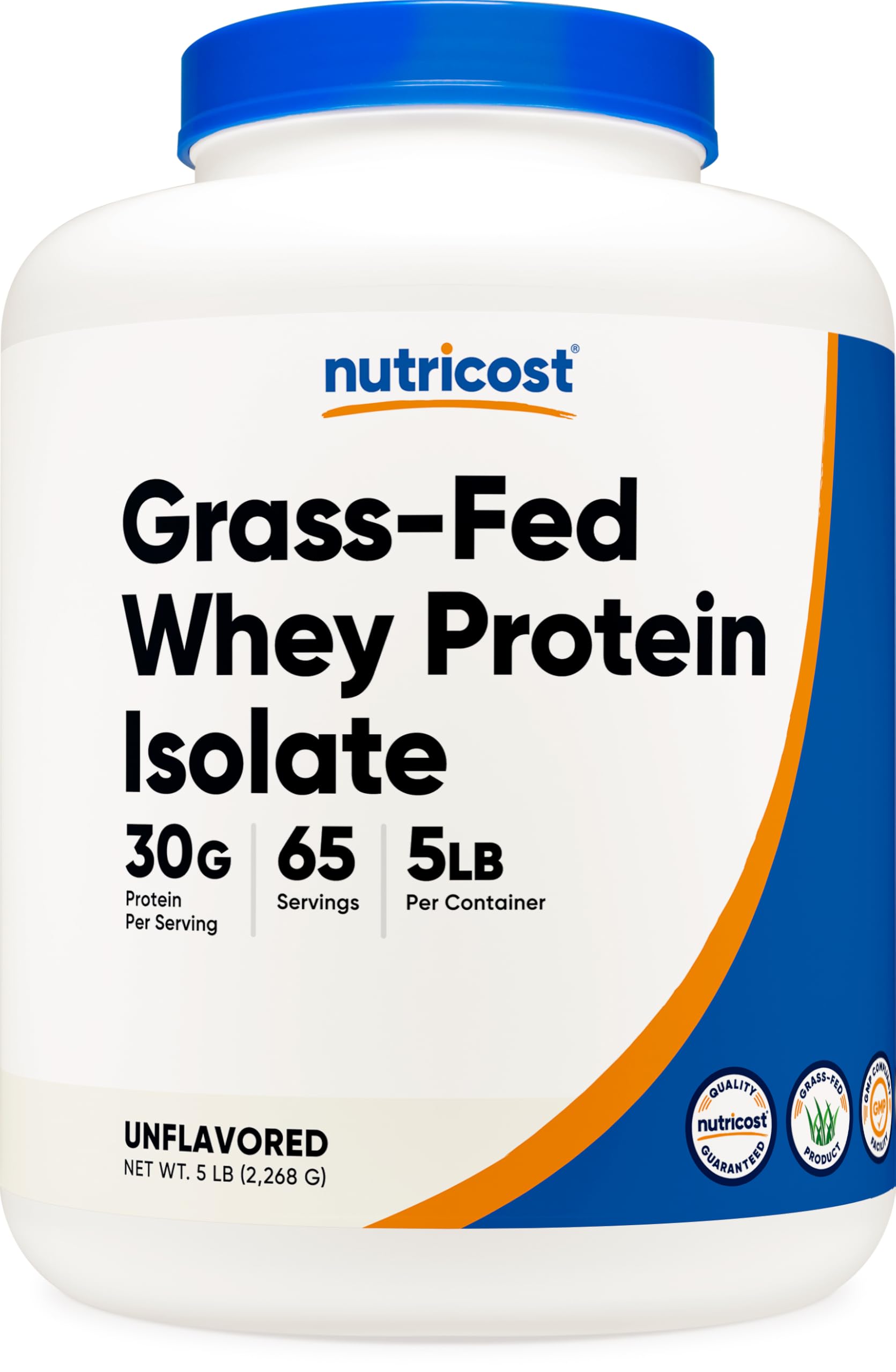 Grass-Fed Whey Protein Isolate (Unflavored)