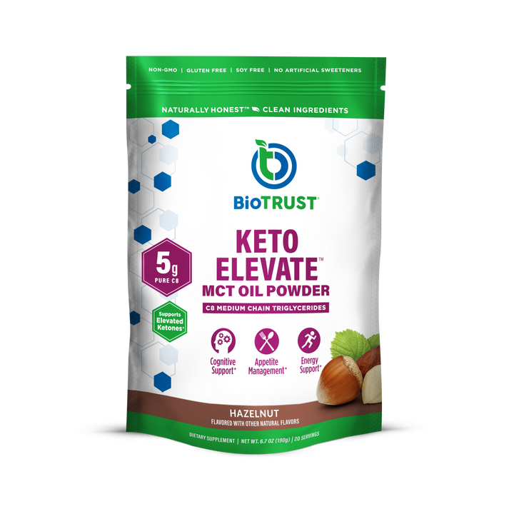 Keto Elevate MCT Oil Powder (Hazelnut)