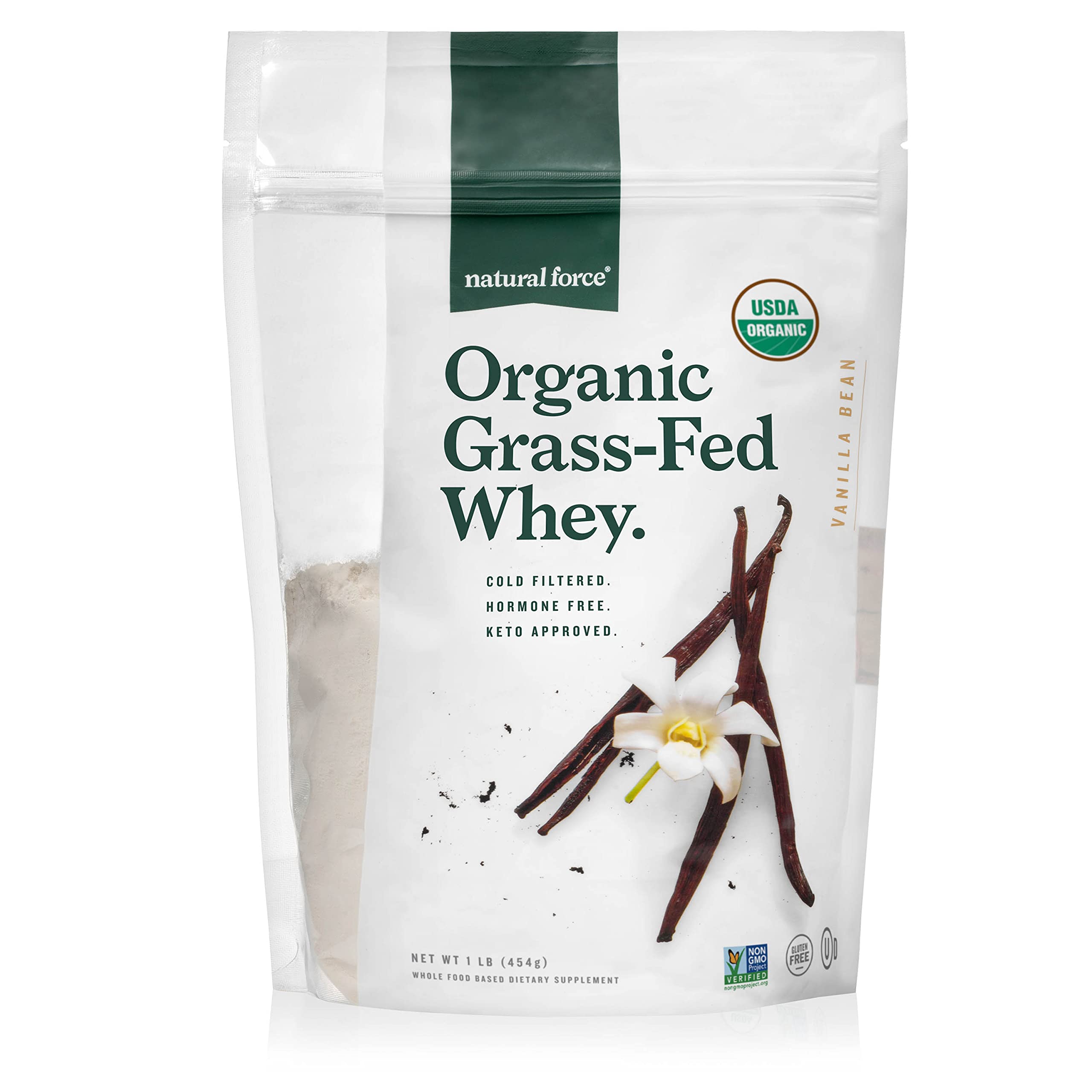 Organic Grass-Fed Whey (Vanilla Bean)
