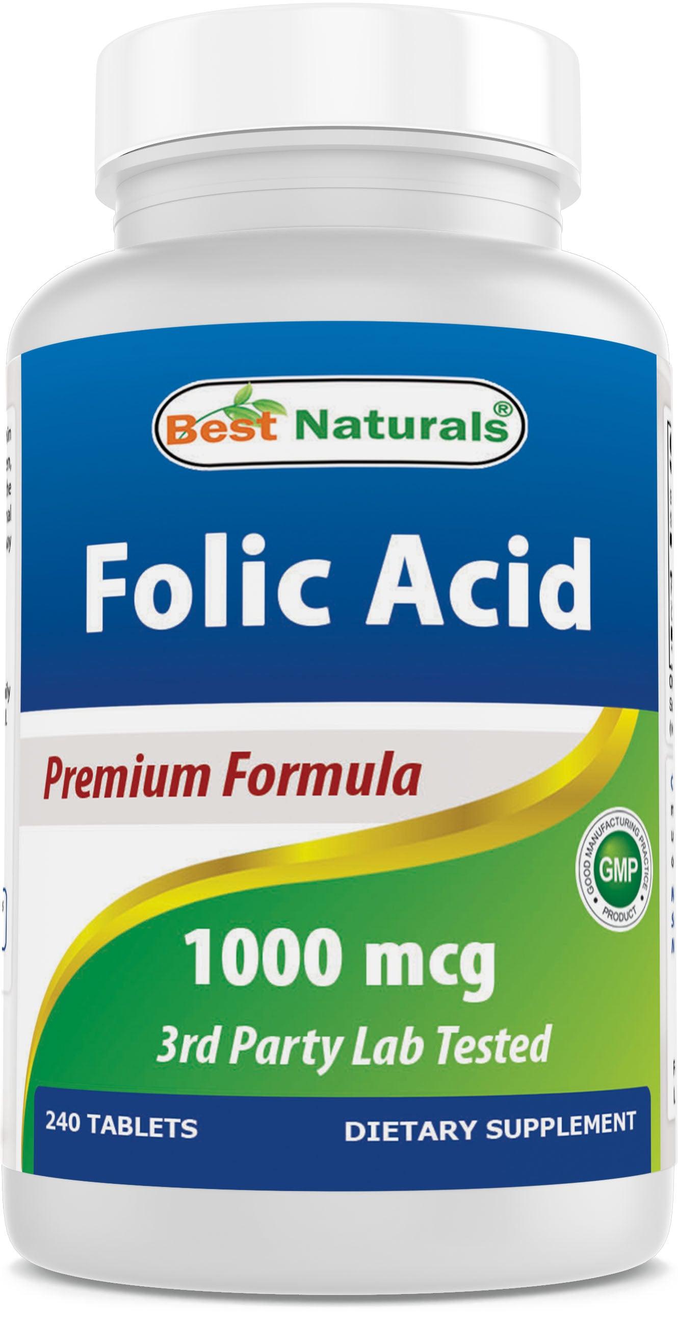 Folic Acid 1000 mcg