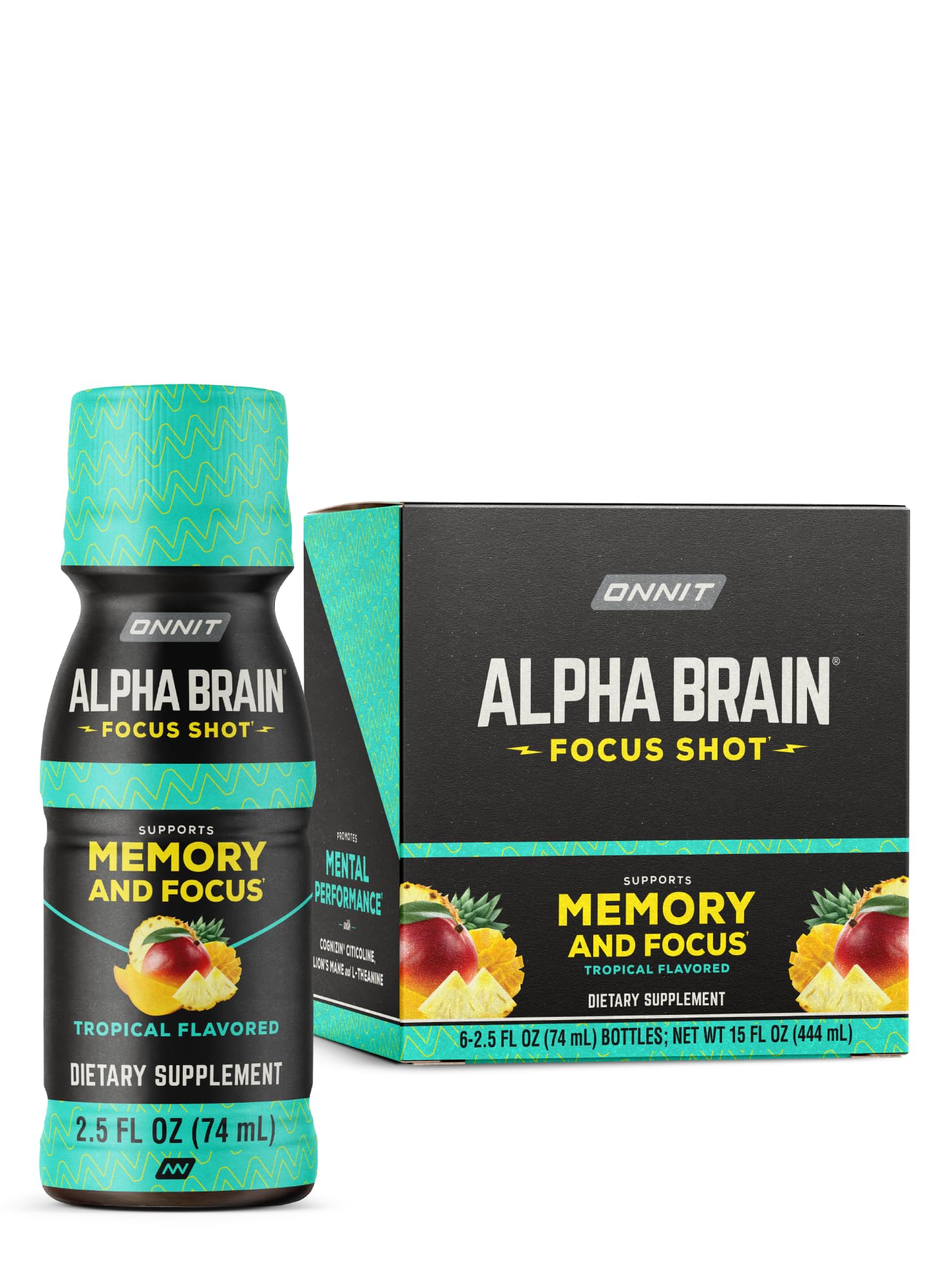 Alpha Brain Focus Shot (Tropical)
