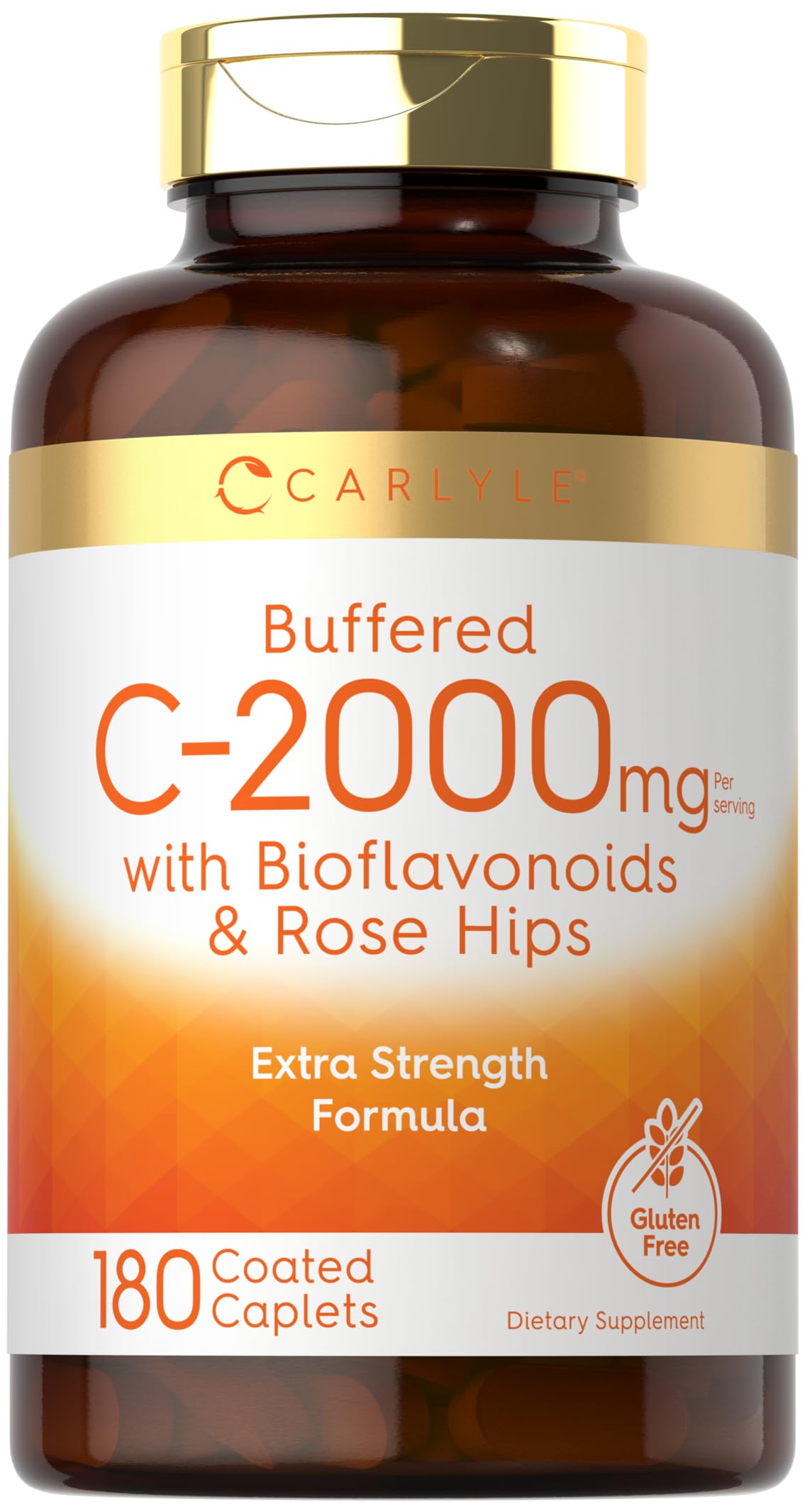Vitamin C Buffered 2000 mg with Bioflavonoids & Rose Hips