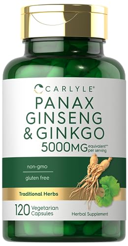 Panax Ginseng + Ginkgo 5000 mg