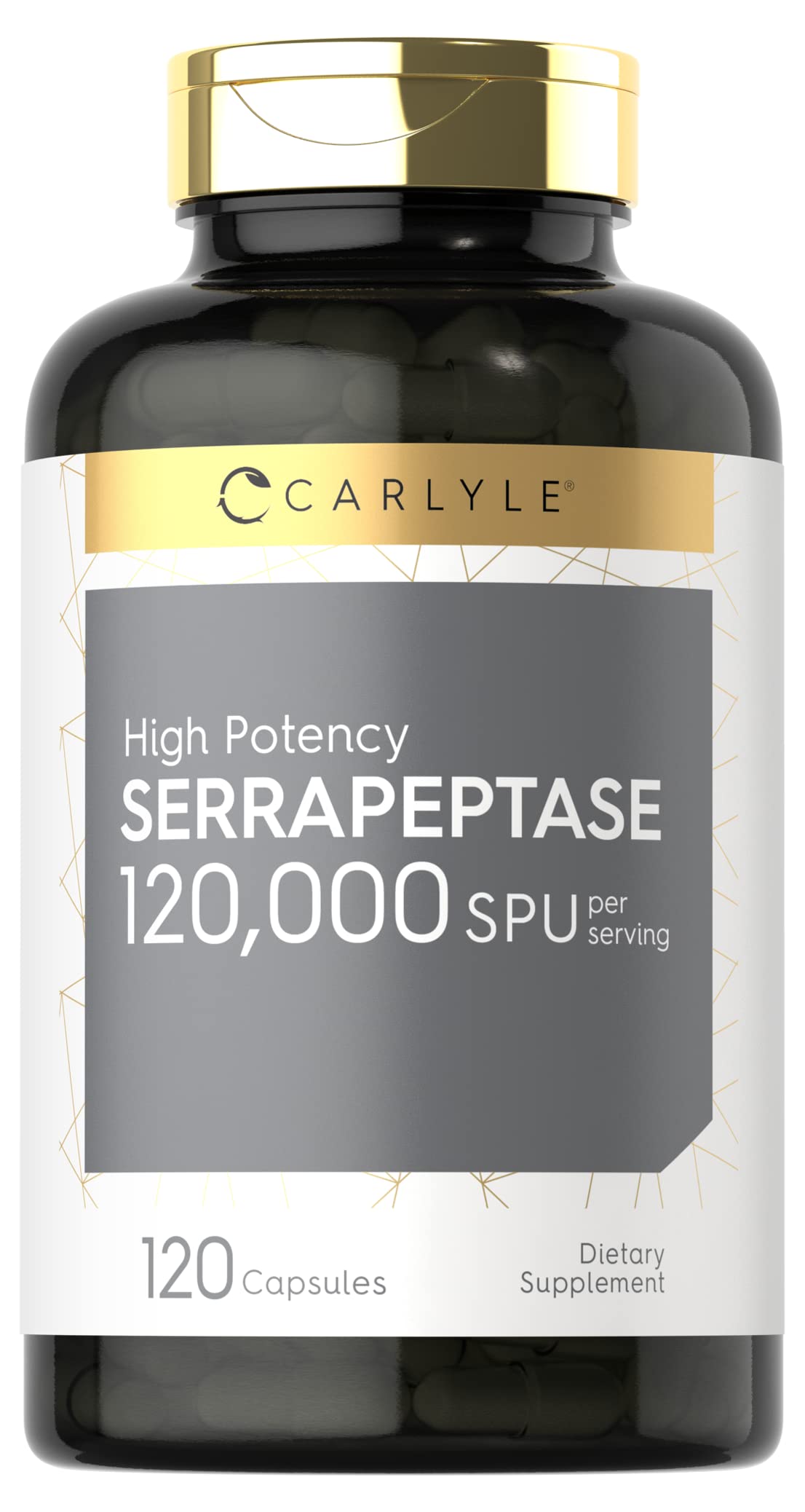 High Potency Serrapeptase 120000 SPU