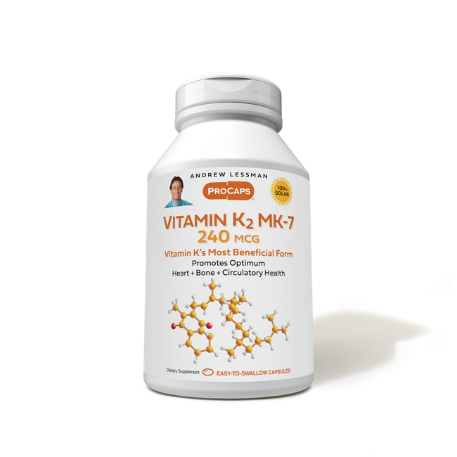 Vitamin K2 MK-7 240 mcg