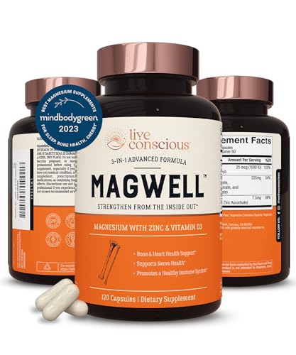 Magwell Magnesium Zinc & Vitamin D3