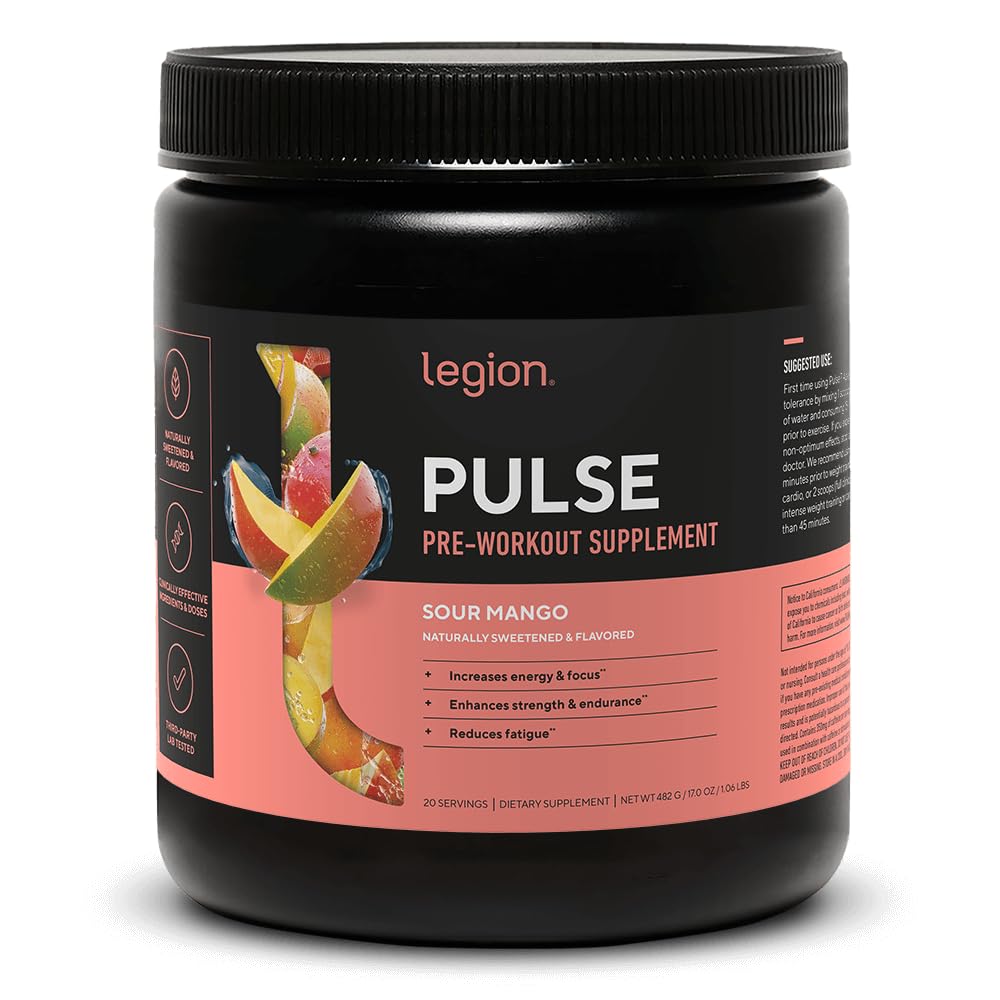 Pulse Pre Workout Powder (Sour Mango)