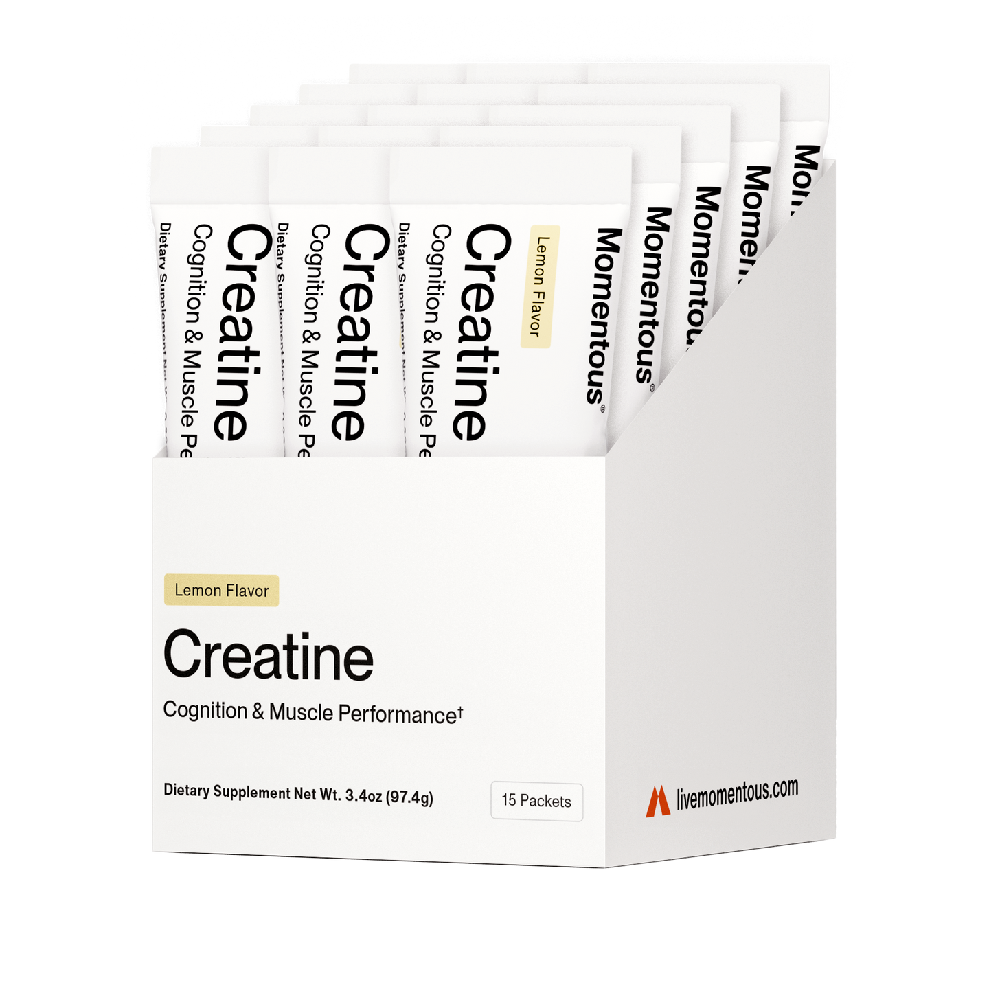 Creatine 15-Travel Packs (Lemon)