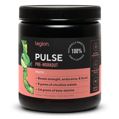Pulse Pre Workout Powder (Mojito)