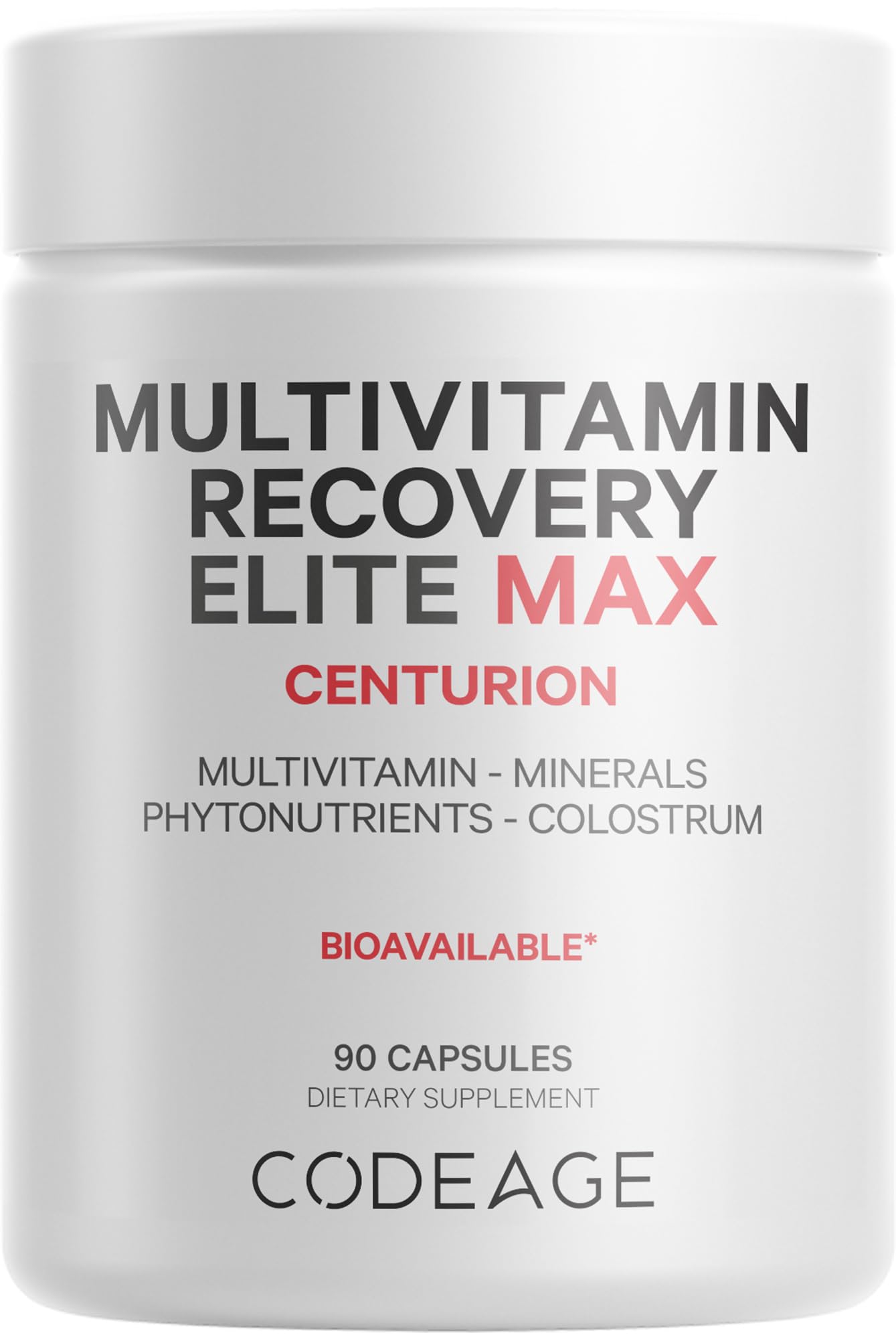 Multivitamin Recovery Elite Max Centurion