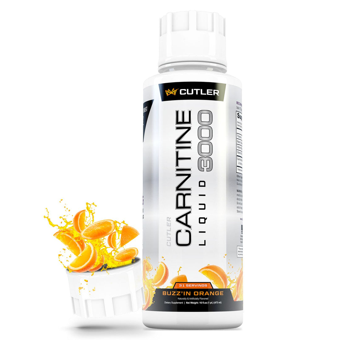 Liquid L-Carnitine 3000 mg (Buzz'in Orange)