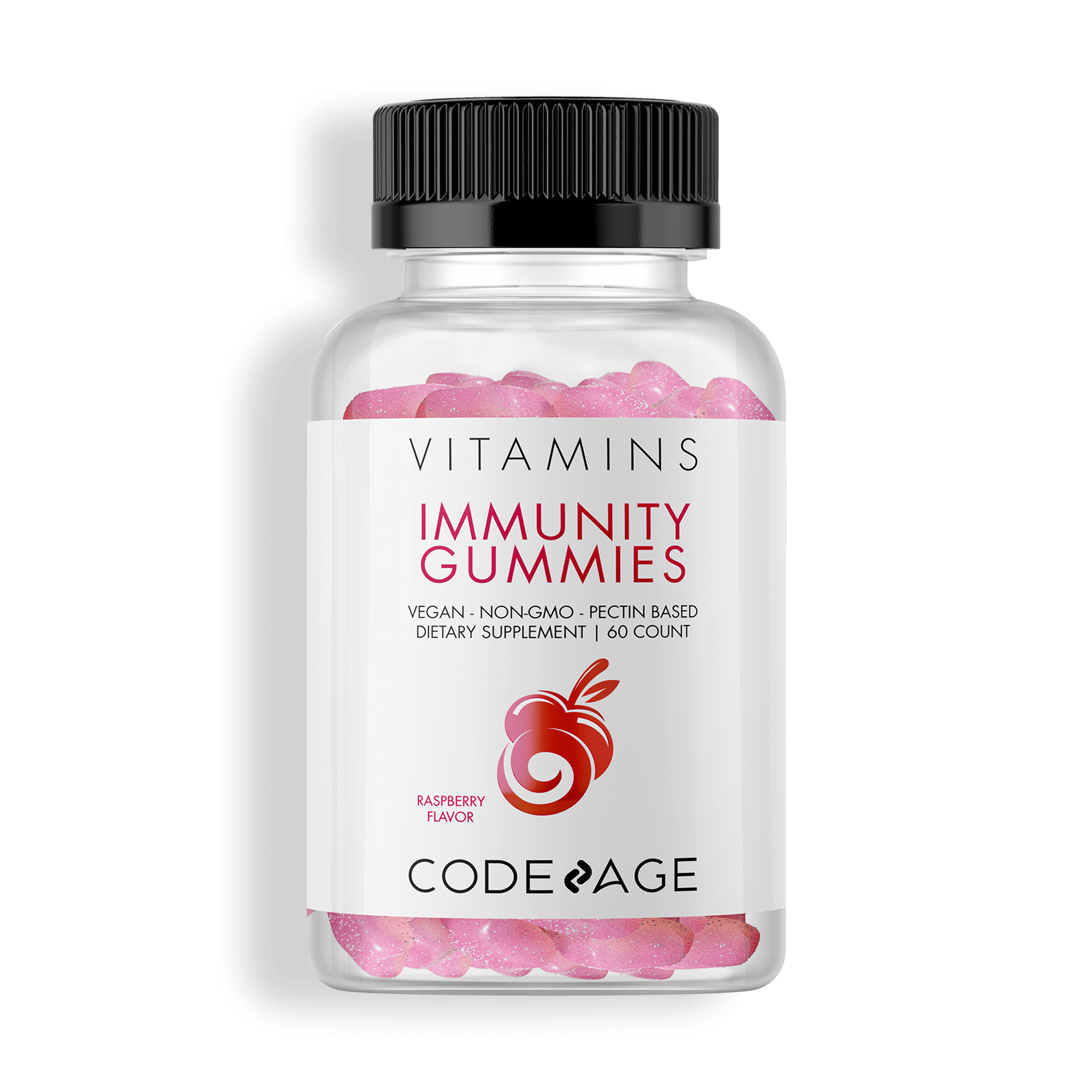 Immunity Gummies Raspberry Flavor