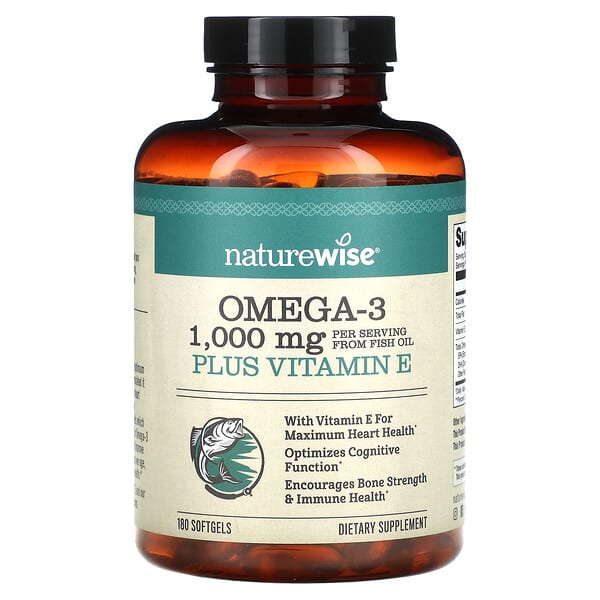 Omega-3 1,000 mg Plus Vitamin E