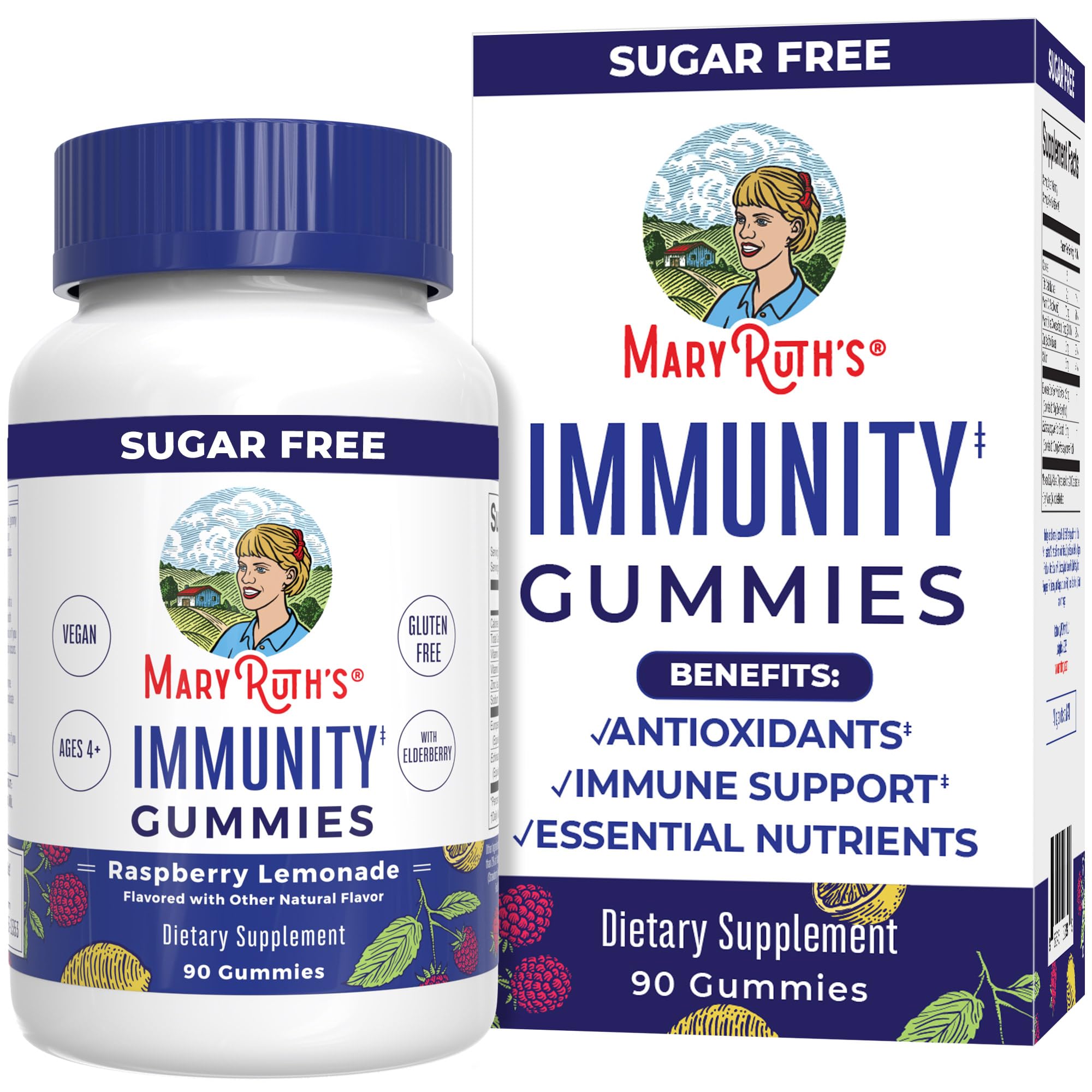 Immunity Gummies Raspberry Lemonade