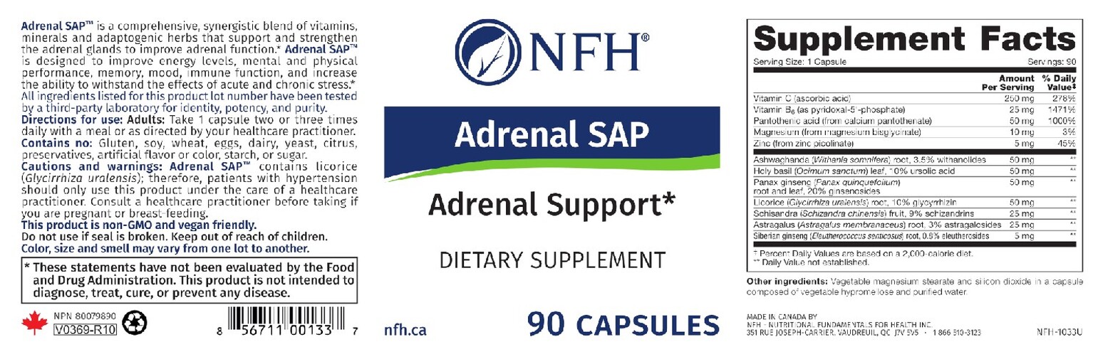 Adrenal SAP
