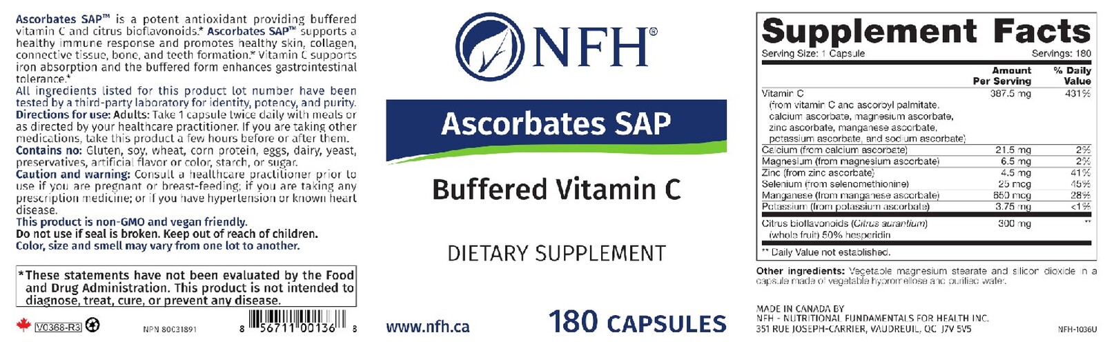 Ascorbates SAP