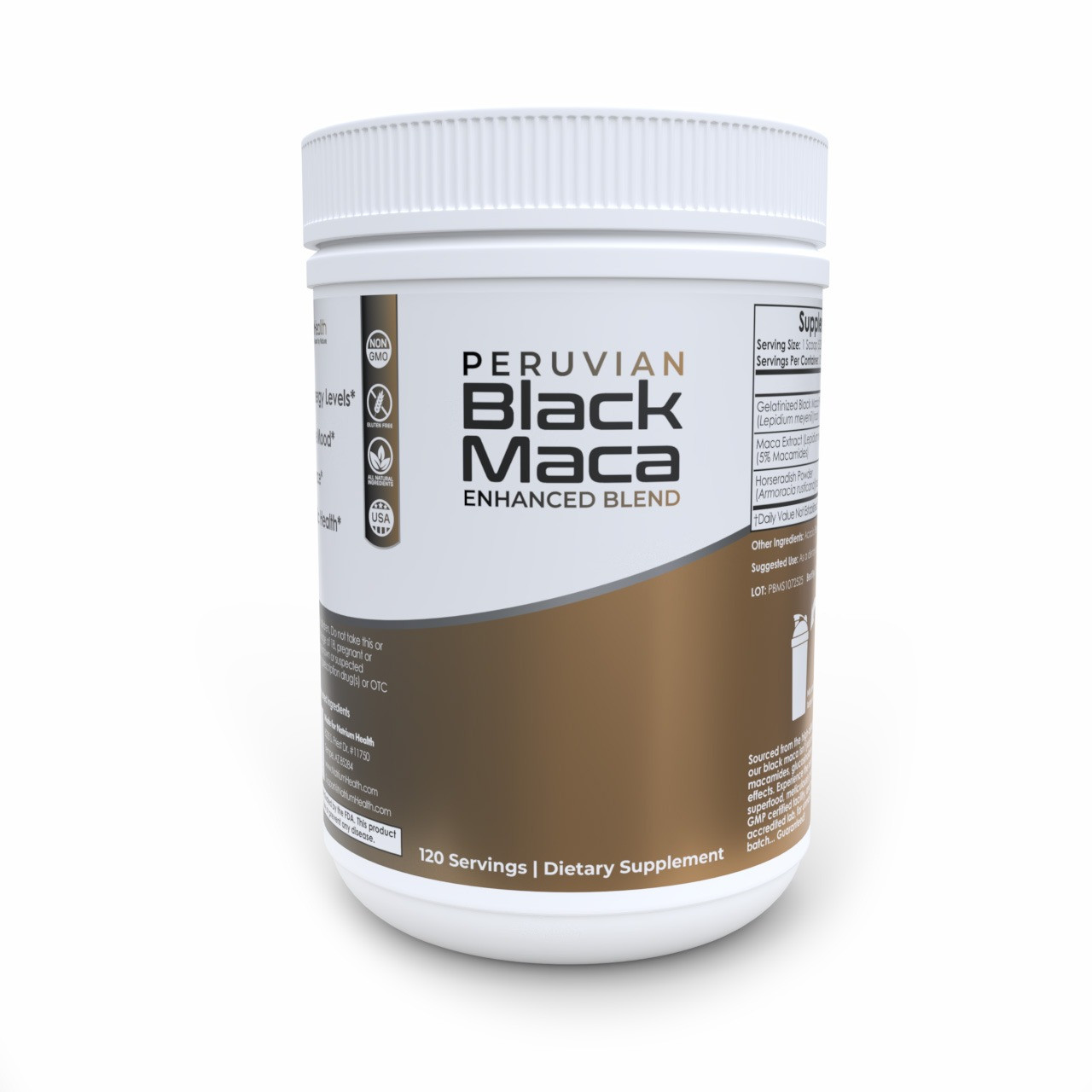 Peruvian Black Maca Enhanced Blend