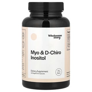 Myo & D-Chiro Inositol, 120 Vegetarian Capsules