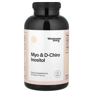 Myo & D-Chiro Inositol, 360 Vegetarian Capsules