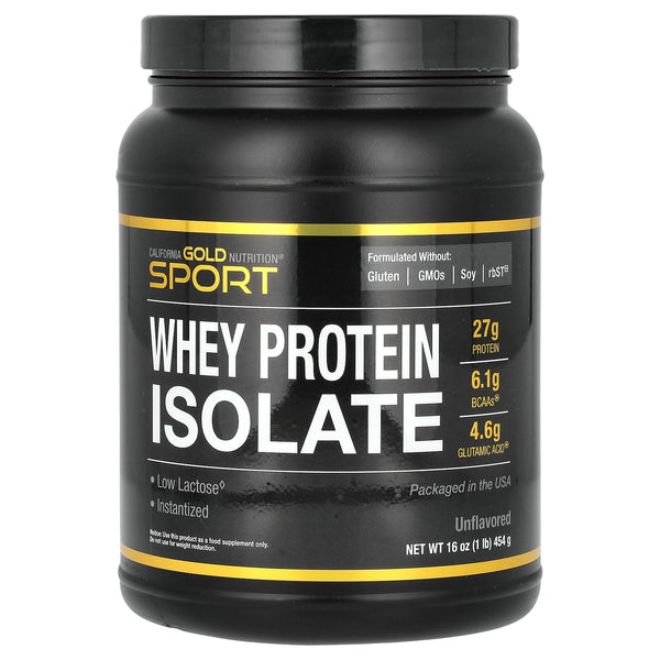 Whey Protein Isolate (Unflavored)