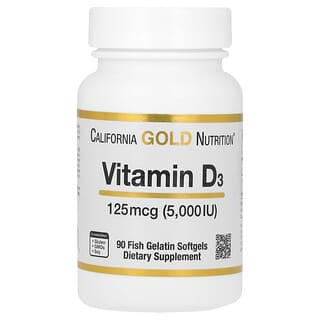 Vitamin D3 125 mcg (5,000 IU)