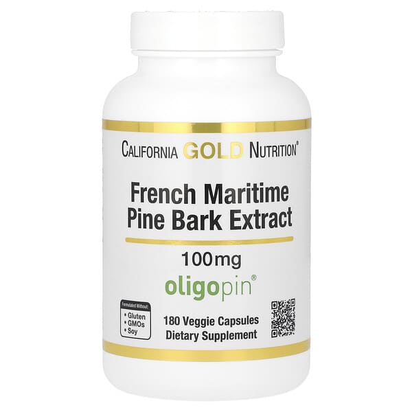 French Maritime Pine Bark Extract 100 mg