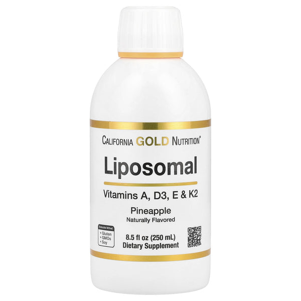 Liposomal Vitamin A, D3, E & K2