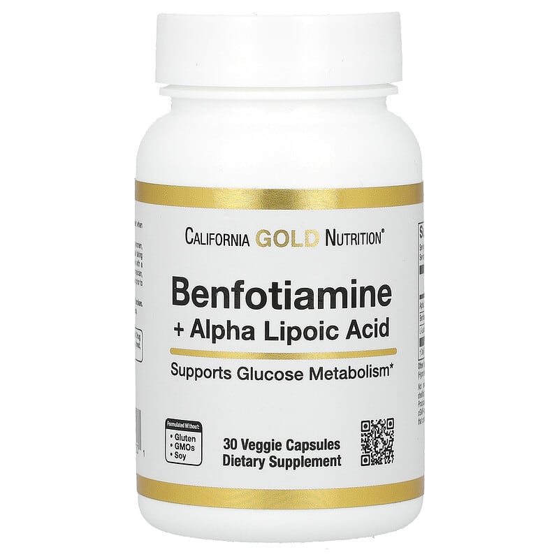 Benfotiamine + Alpha Lipoic Acid