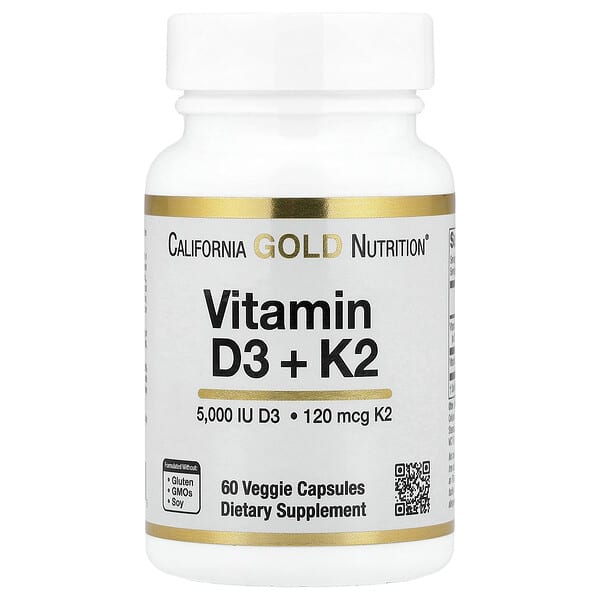 Vitamin D3 + K2 as MK-7